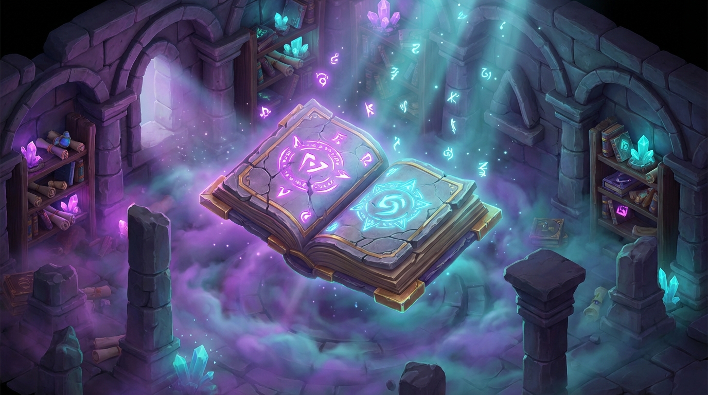 An ancient book writing its own story